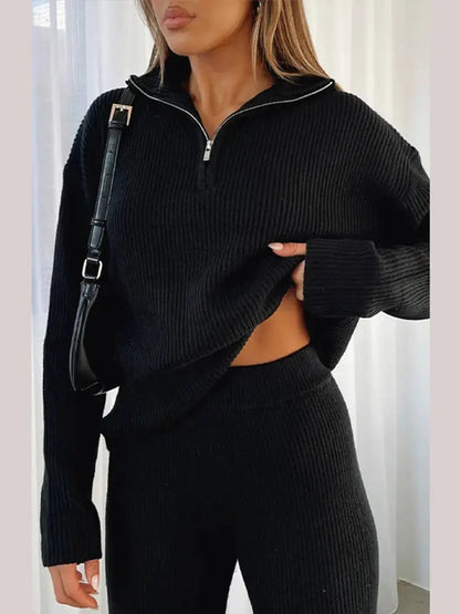 Kim | Knit Flared Set