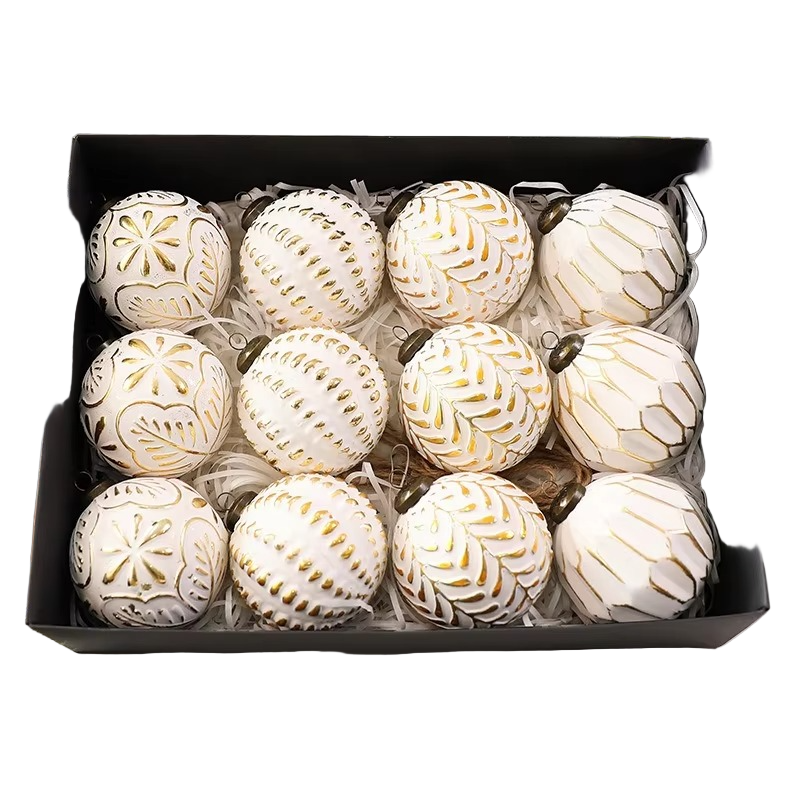 Retro-Inspired Plastic Christmas Ornaments