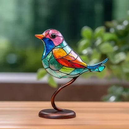 Vibrant Glass Birds to Enhance Your Home Decor