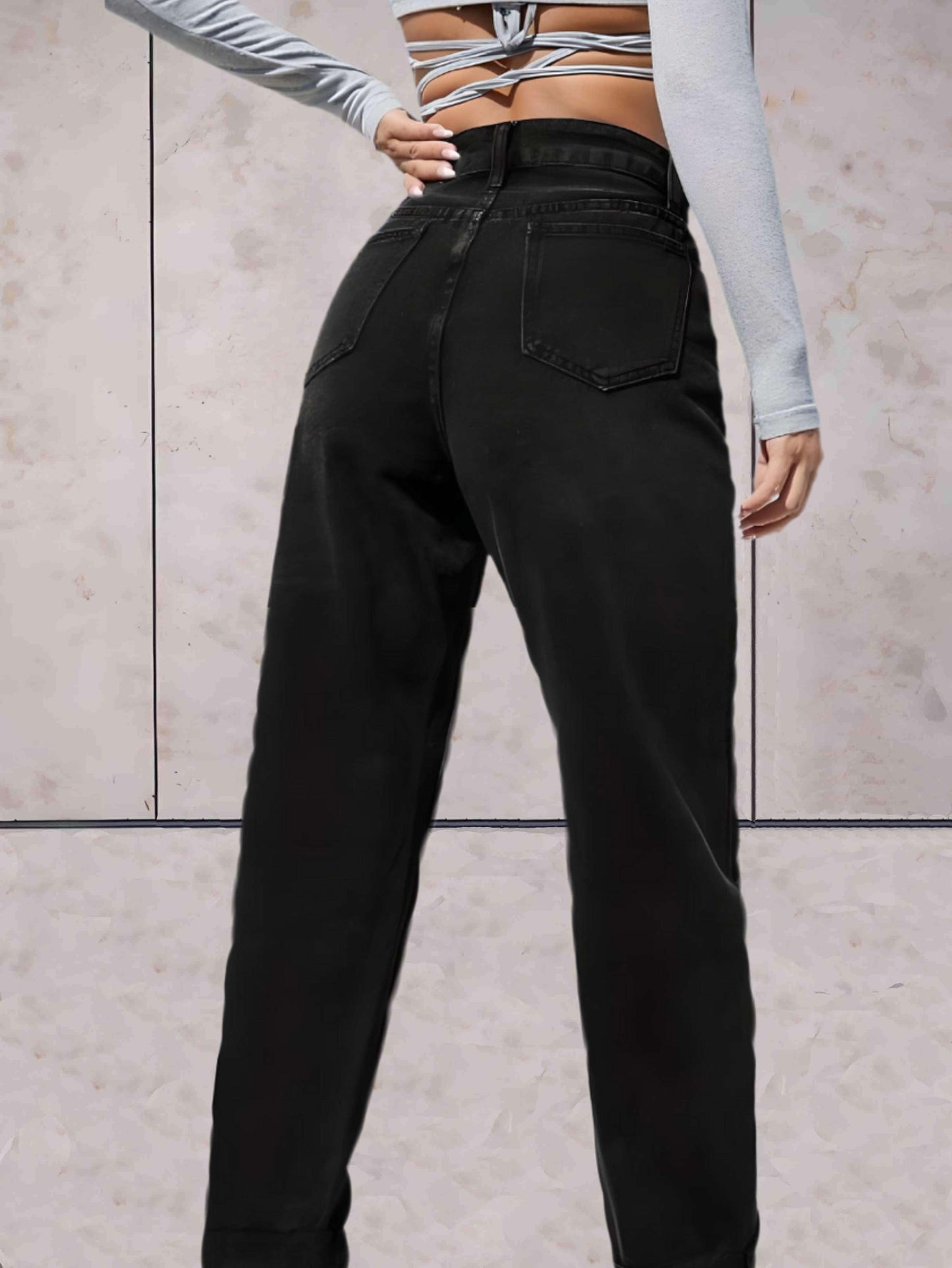 Eline | Stylish High-Waisted Jeans
