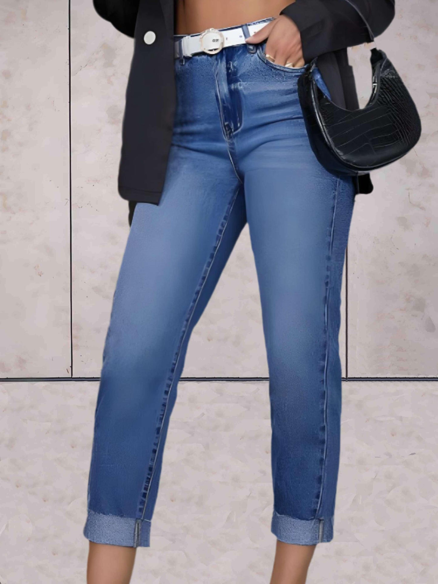 Eline | Stylish High-Waisted Jeans