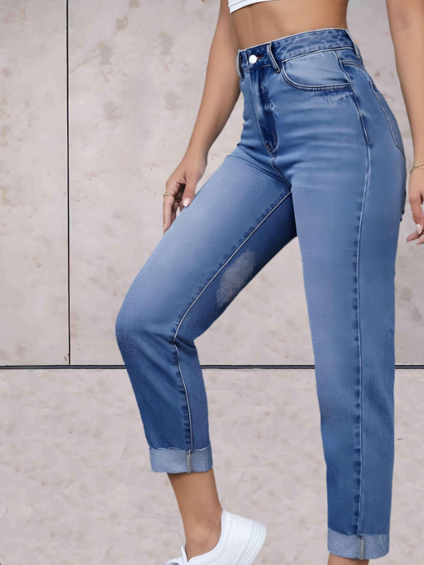 Eline | Stylish High-Waisted Jeans