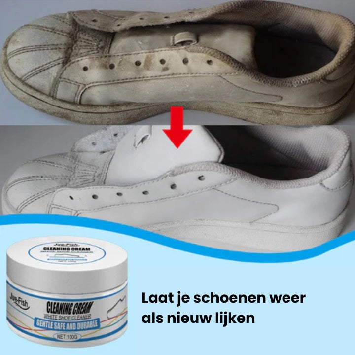 Buy One, Get One Free | White Shoe Cleaner – Achieve a Sparkling Clean with No Scrubbing Needed!
