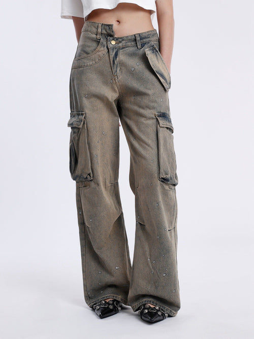 Femke | Vintage Deep-Wash Denim Jeans