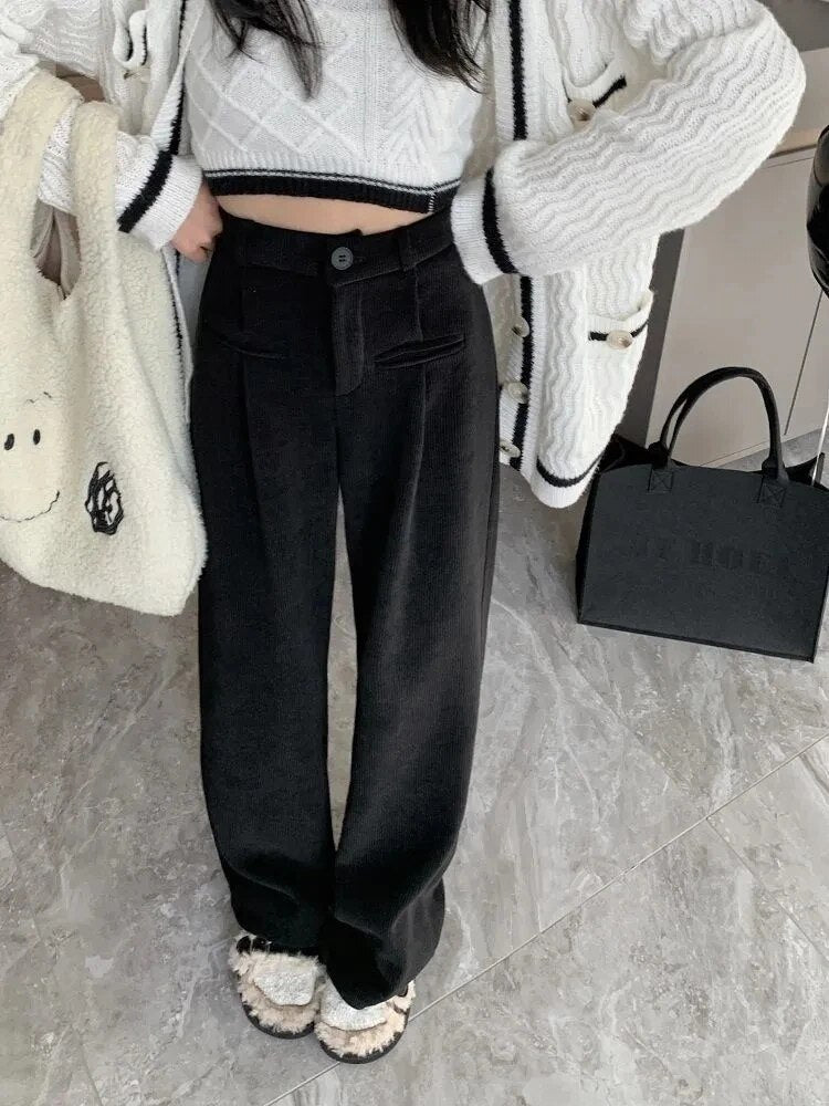 Fenna | Women's Corduroy Pants with Luxurious Soft Lining