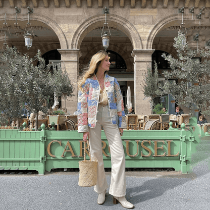 Floral Print Women's Jacket | Chic and Comfortable Style