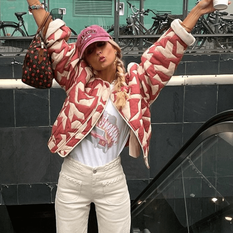 Floral Print Women's Jacket | Chic and Comfortable Style