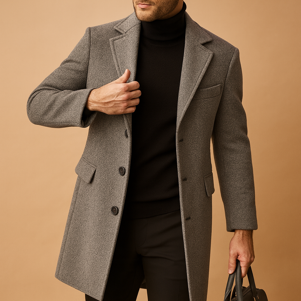 Stylish Men's Lightweight Coat for Warm Weather | Bram