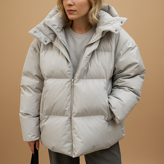 Women's Hooded Light Quilted Jacket | Sanne