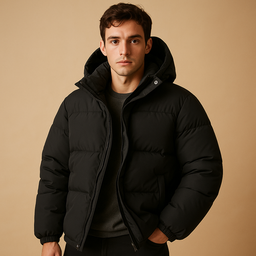 Men's Hooded Padded Jacket | Milan Collection