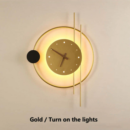 Contemporary Chronos LED Wall Light