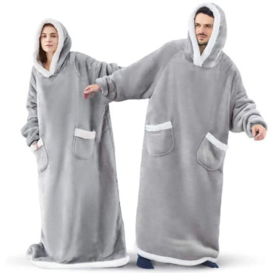 Extra-Large Hooded Blanket Robe