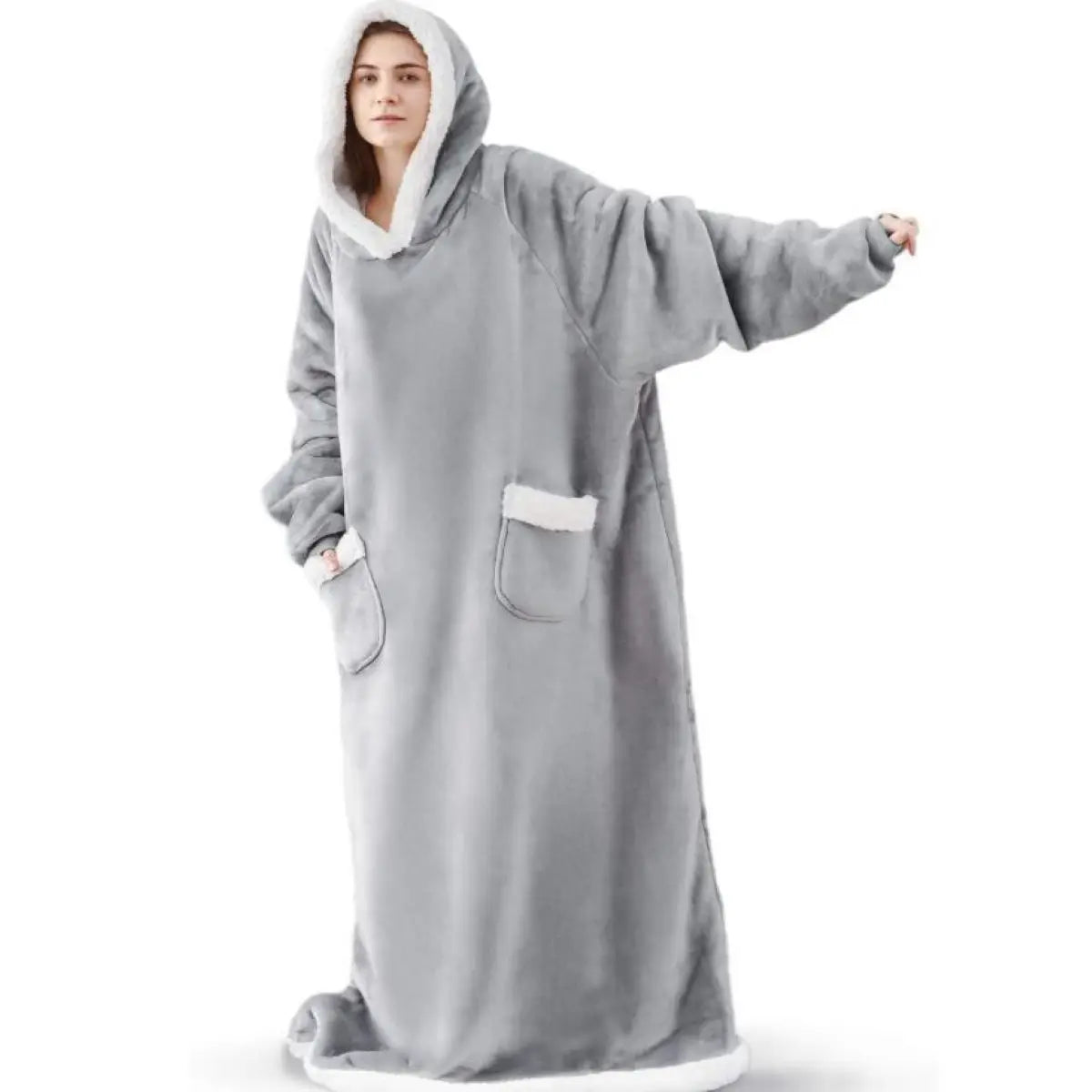 Extra-Large Hooded Blanket Robe