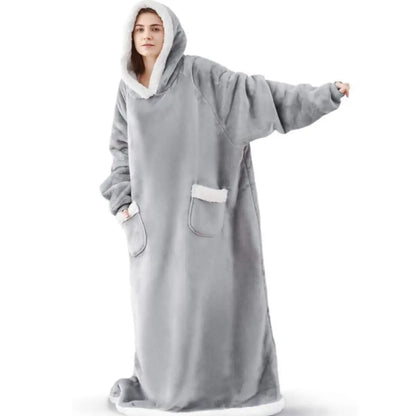 Extra-Large Hooded Blanket Robe