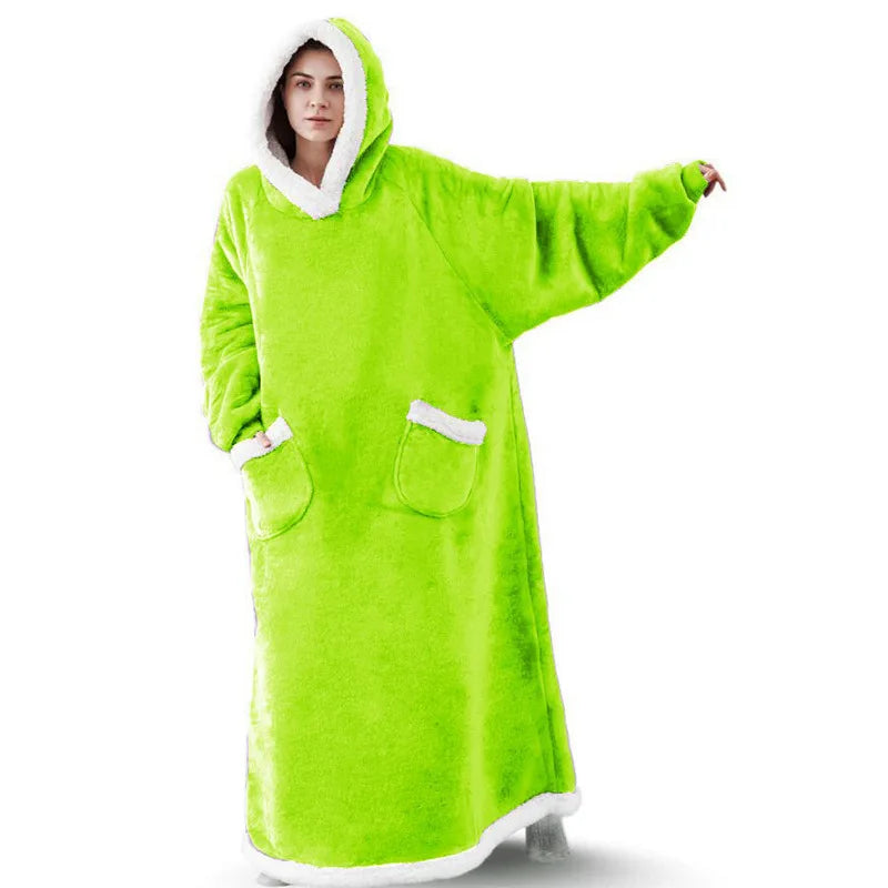 Extra-Large Hooded Blanket Robe