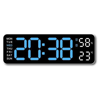 Versatile USB-Powered Digital Alarm Clock with Crisp Display