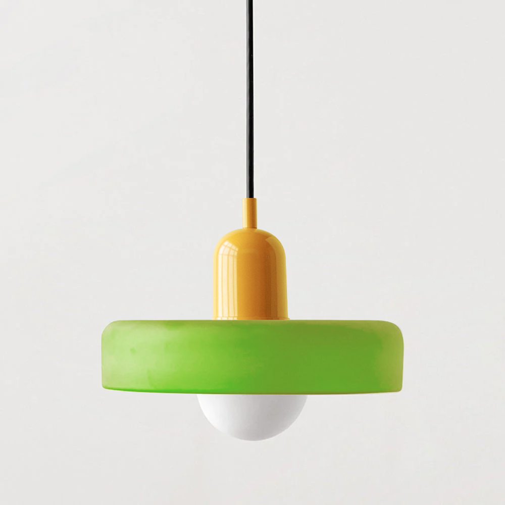 Vibrant Glass Pendant Light - BauLume