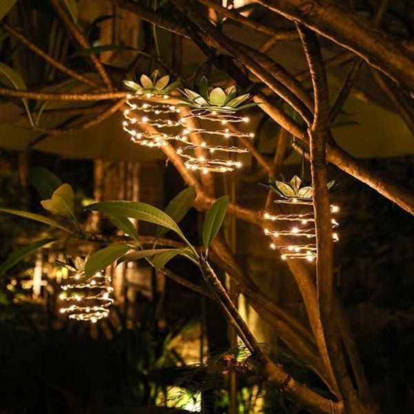 Pineapple Solar Lantern - Solar Pine Design
