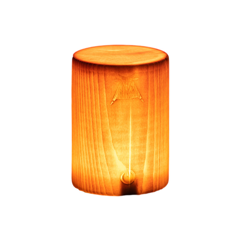 WoodGlow Elegant LED Table Lamp