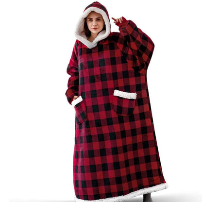 Extra-Large Hooded Blanket Robe