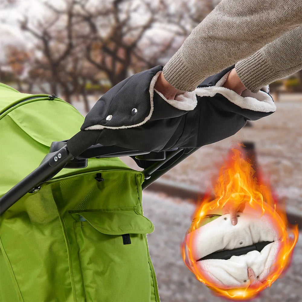 Cozy Thick Hand Muff for Winter Parental Comfort