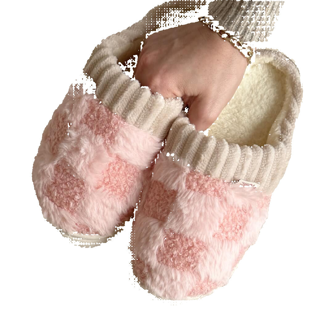 Cozy Non-Slip Slippers with Plush Lining