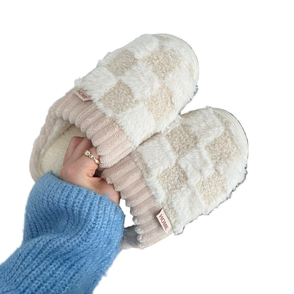 Cozy Non-Slip Slippers with Plush Lining