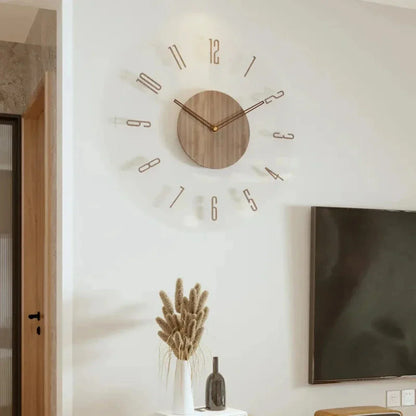 Scandinavian-Style Wall Clock