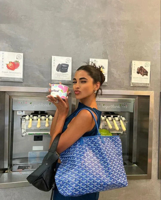 Chic Monogram Shoulder Bag | Women's Stylish Tote with Ample Space