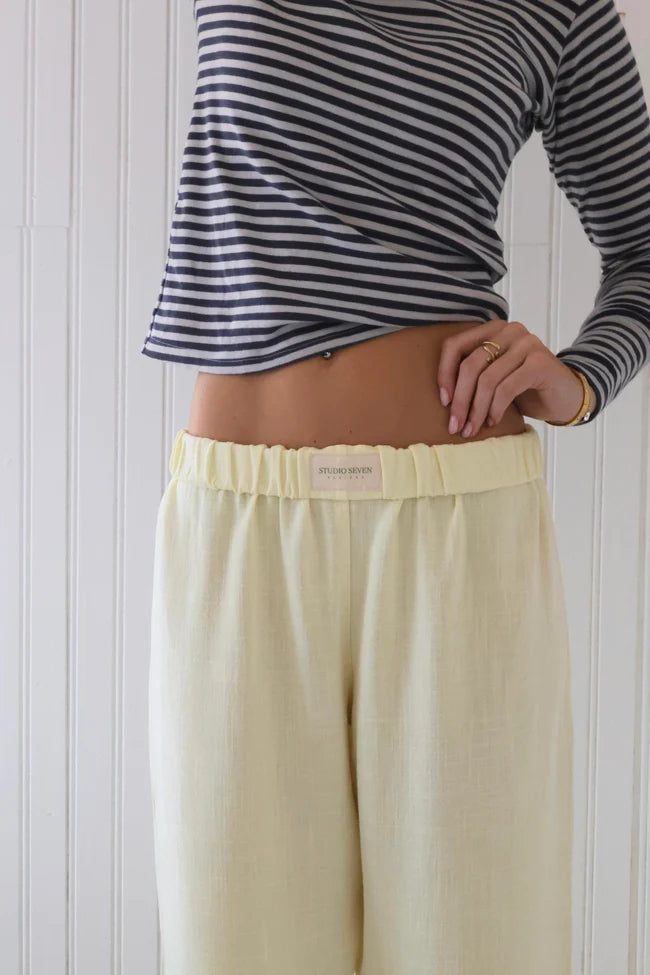 Ivy Stockholm Women's Cotton Lounge Pants - Relaxed Fit
