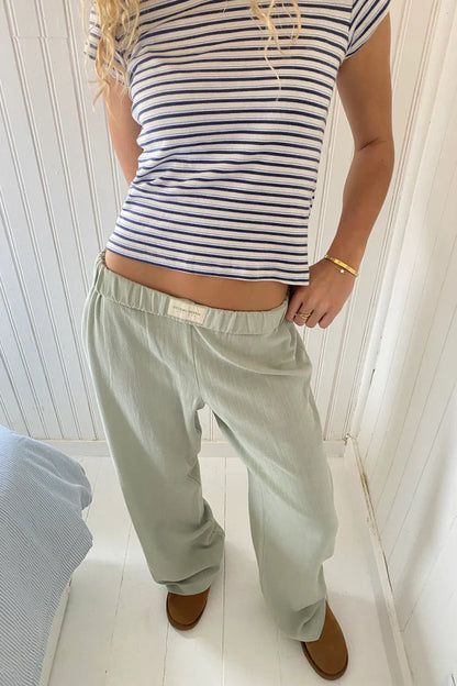 Ivy Stockholm Women's Cotton Lounge Pants - Relaxed Fit