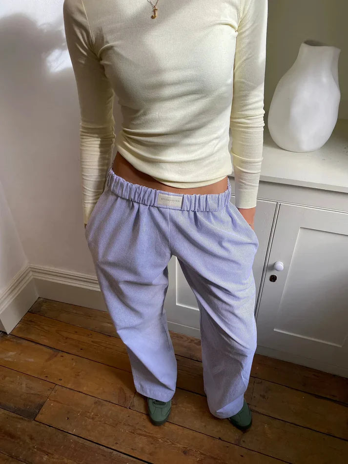 Ivy Stockholm Women's Cotton Lounge Pants - Relaxed Fit
