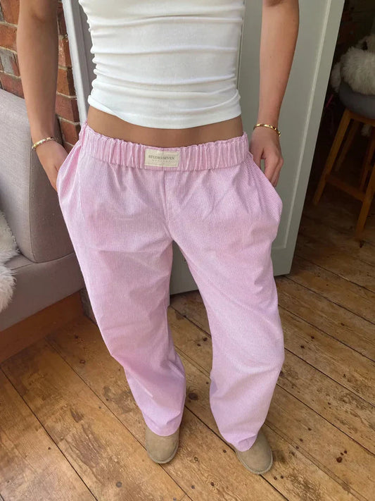 Ivy Stockholm Women's Cotton Lounge Pants - Relaxed Fit