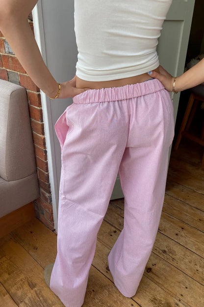 Ivy Stockholm Women's Cotton Lounge Pants - Relaxed Fit
