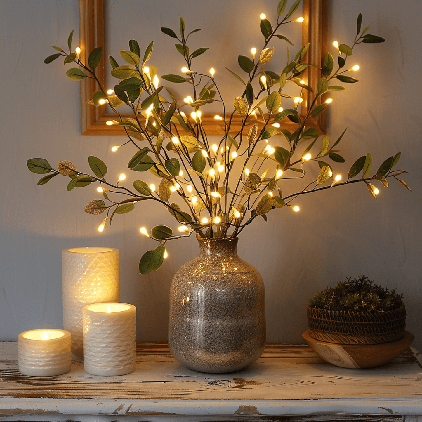 GlowBranch - Enchanting LED Branch for a Dreamy Ambiance