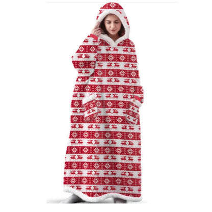 Extra-Large Hooded Blanket Robe