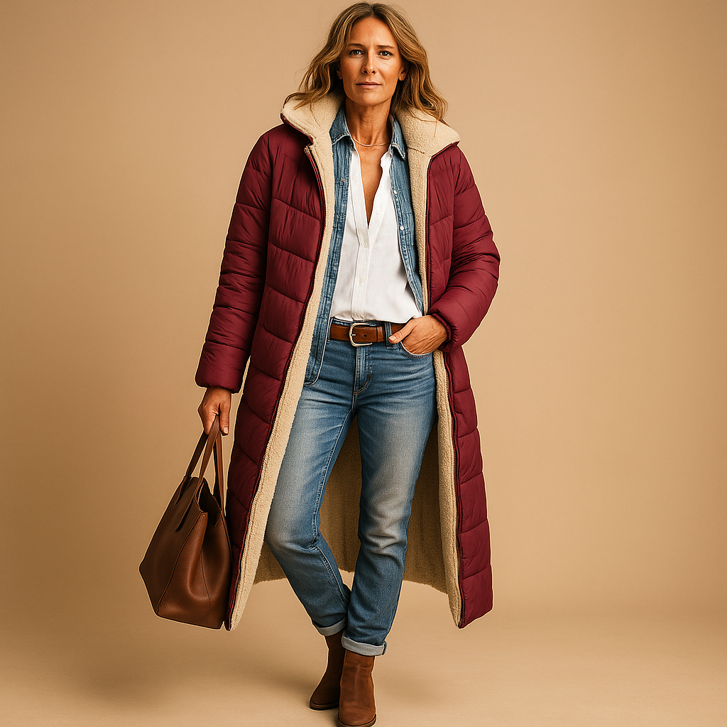Yfke Women's Long Winter Coat