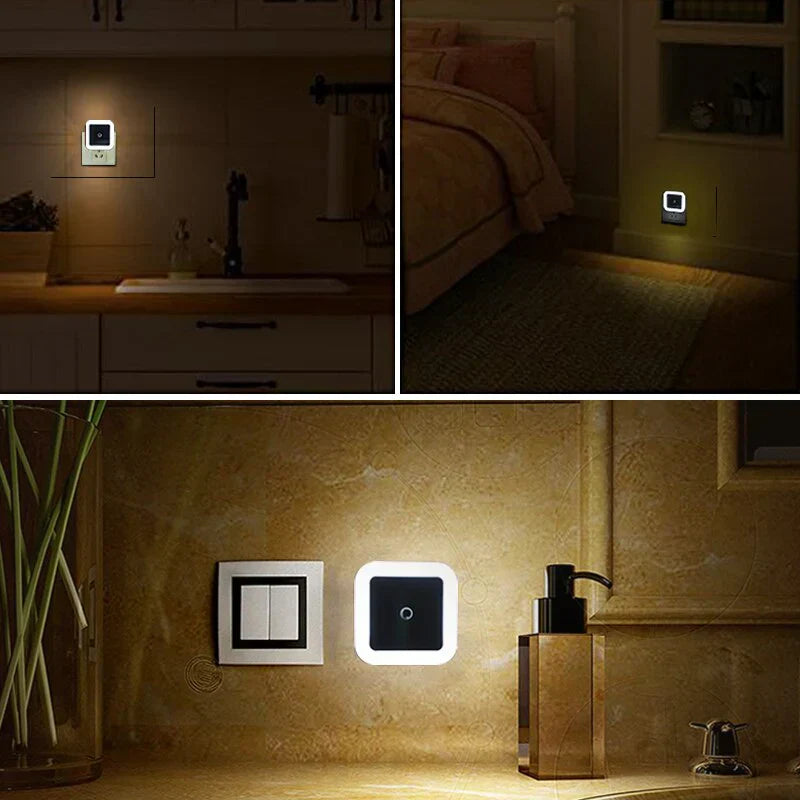 GlowGuard Motion Sensor Night Light Set for Kids - Pack of 2