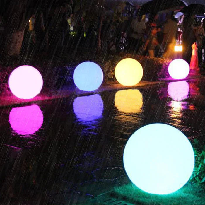 GlowSphere - Circular Outdoor Garden Light