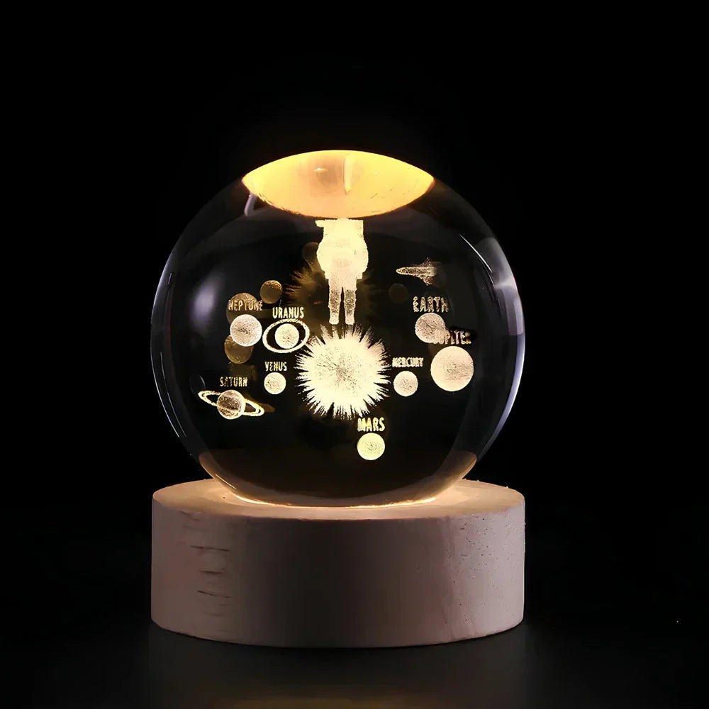 Celestia 3D Heated Crystal Sphere