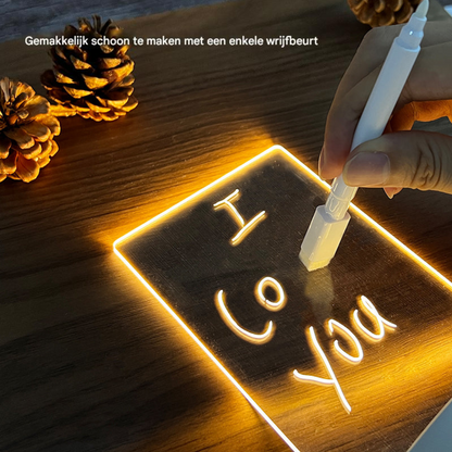Glow-In-The-Dark Note Board - LumoNote