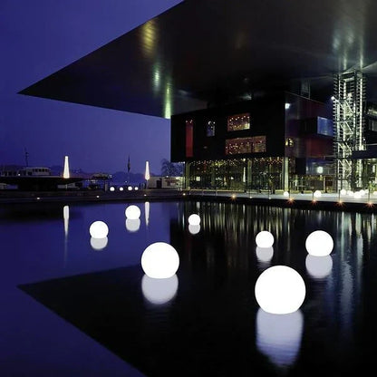 GlowSphere - Circular Outdoor Garden Light