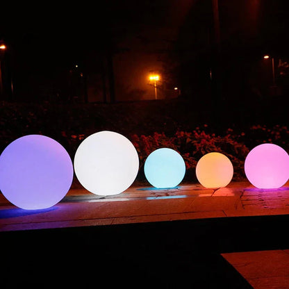 GlowSphere - Circular Outdoor Garden Light