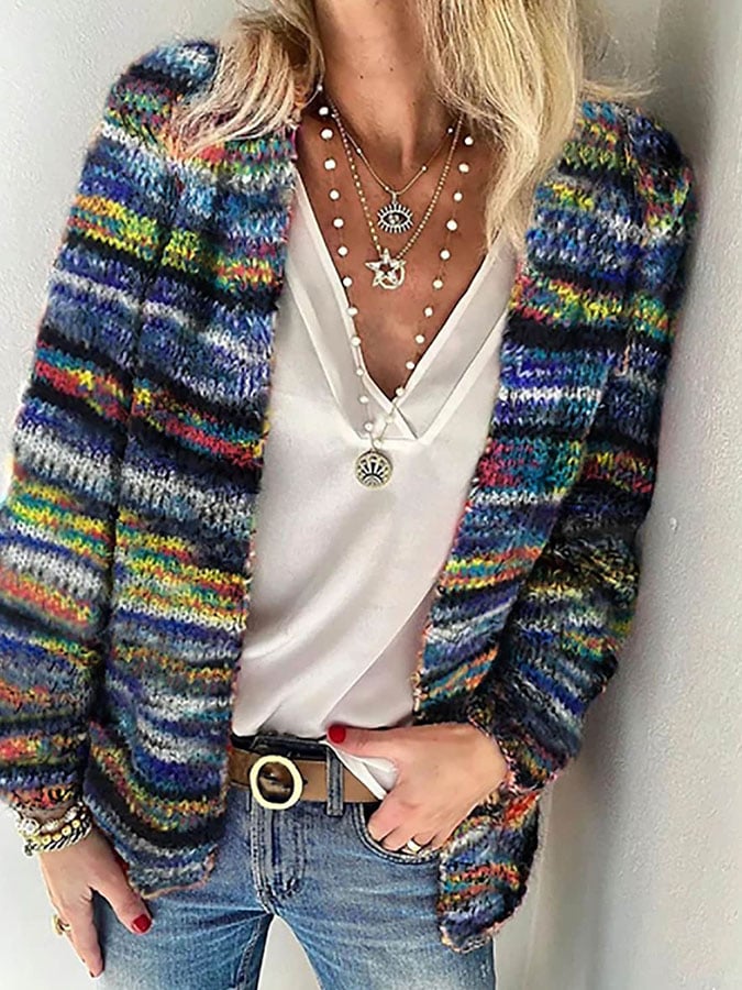 Lola | Vibrant Women's Knitted Cardigan