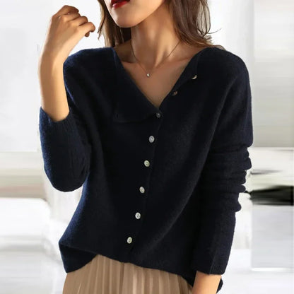Lotte | Stylish Sweater with Trendy Button Detail