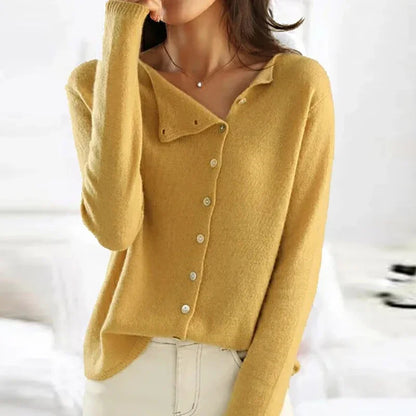 Lotte | Stylish Sweater with Trendy Button Detail