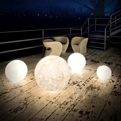 Natural Base Moon Lamp with Easy Touch Control