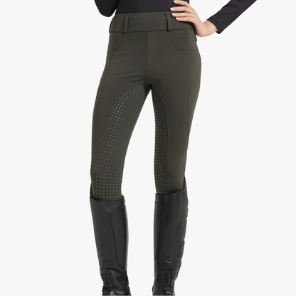 Mason Women's Silicone Grip Riding Breeches with Phone Pockets