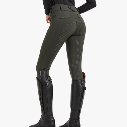 Mason Women's Silicone Grip Riding Breeches with Phone Pockets