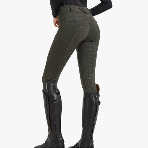 Mason Women's Silicone Grip Riding Breeches with Phone Pockets